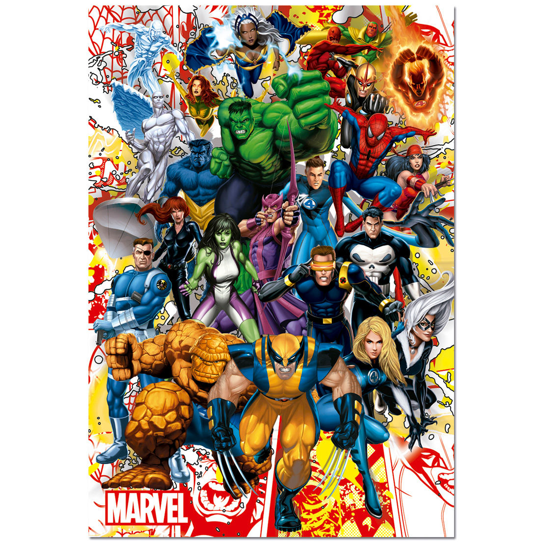 Puzzle Heroes de Marvel 500pzs - Frikibase.com