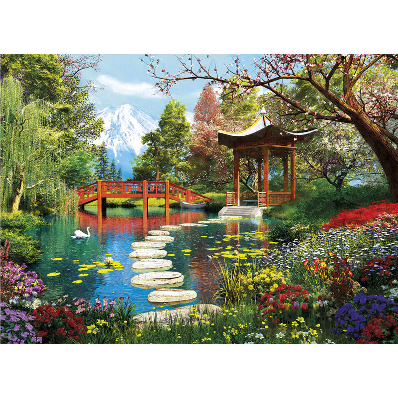 Puzzle High Quality Fuji Garden 500pzs - Frikibase.com