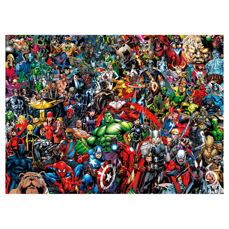 Puzzle High Quality Marvel 1000pz - Frikibase.com