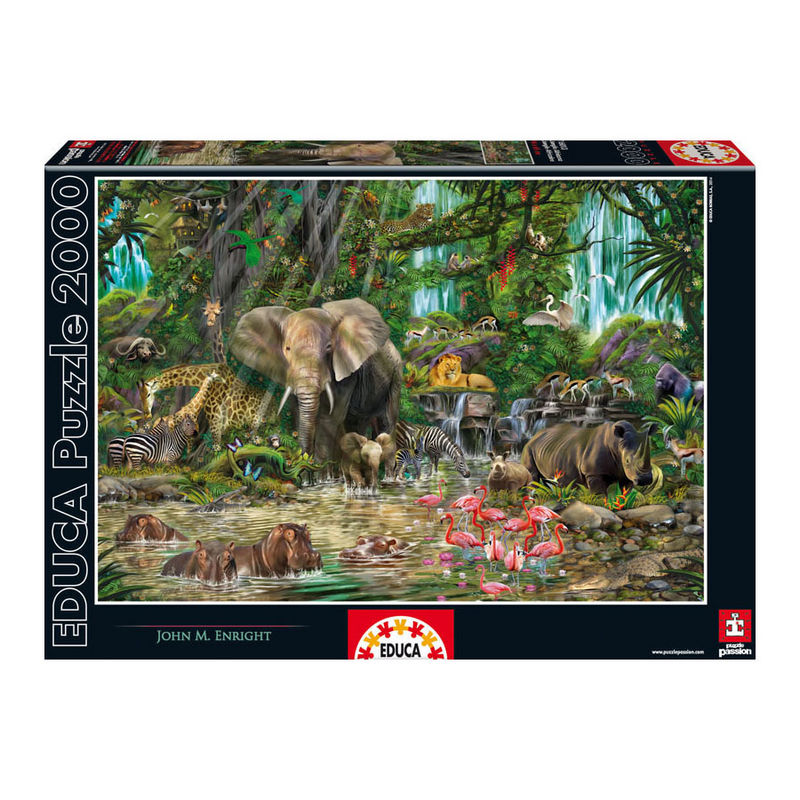 Puzzle Jungla Africana 2000pzs - Frikibase.com