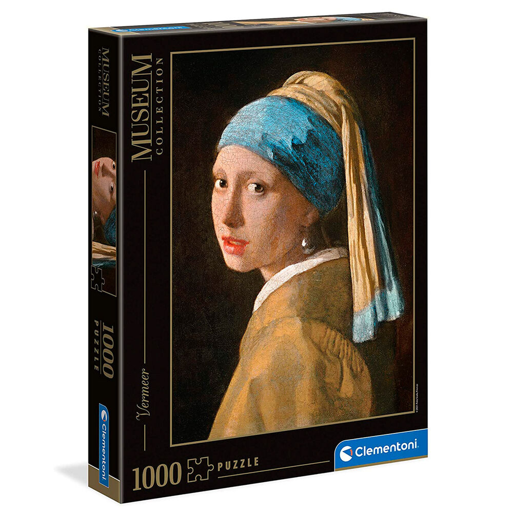 Puzzle La Chica de la Perla Vermeer Musseum Collection 1000pzs - Frikibase.com