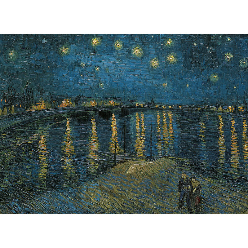 Puzzle La Noche Estrellada Rodano Van Gogh Musseum Collection 1000pzs - Frikibase.com