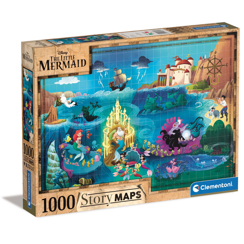 Puzzle La sirenita Disney 1000pzs - Frikibase.com