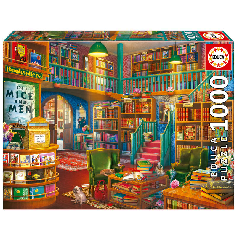 Puzzle Libreria 1000pzs - Frikibase.com