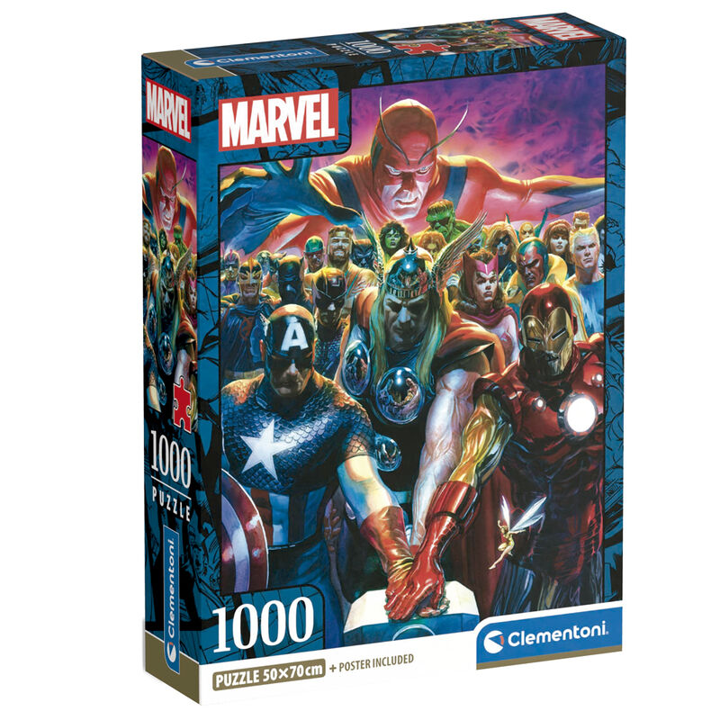 Puzzle Los Vengadores Avengers Marvel 1000pzs - Frikibase.com