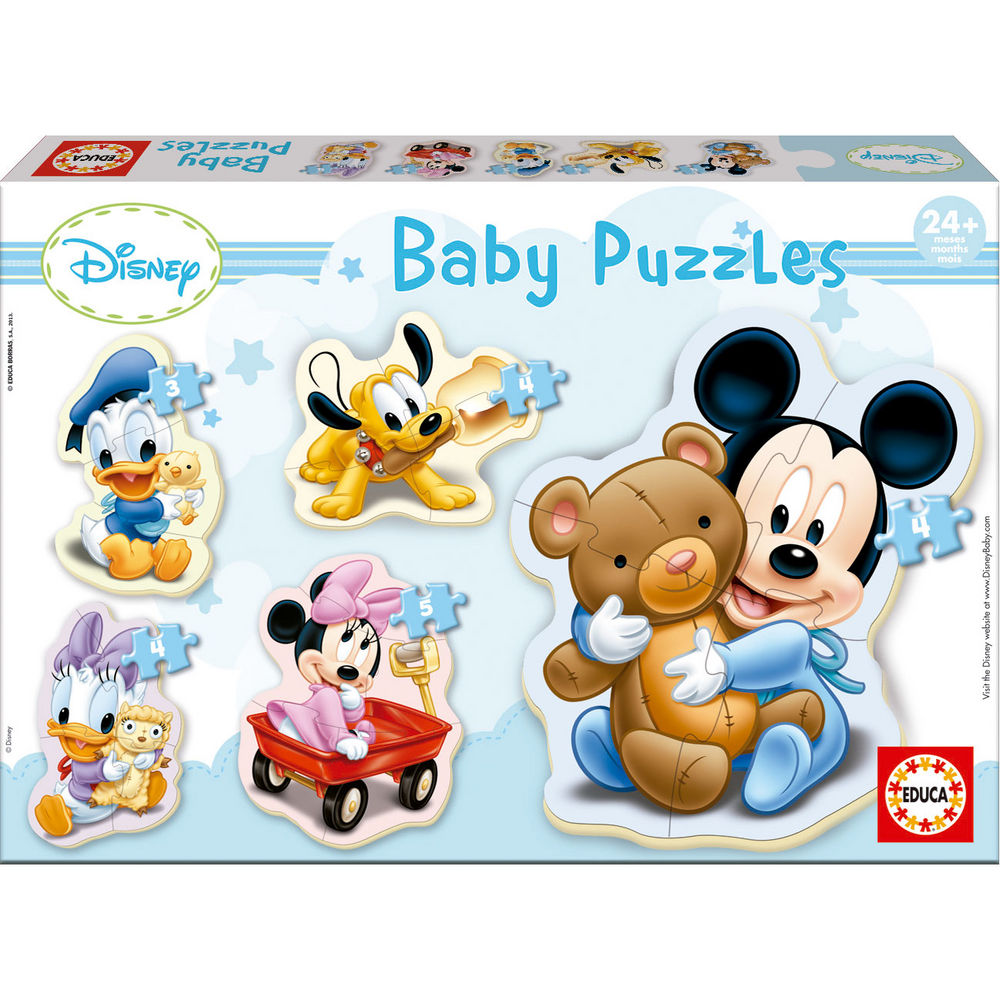 Puzzle Mickey Disney 3-5pzs - Frikibase.com