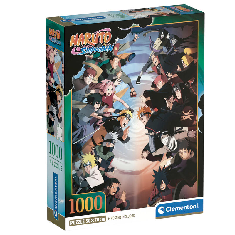 Puzzle Naruto Shippuden 1000pzs - Frikibase.com