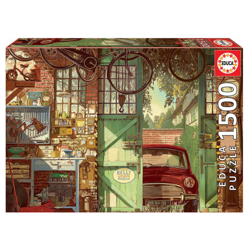 Puzzle Old Garage Arly Jones 1500pzs - Frikibase.com