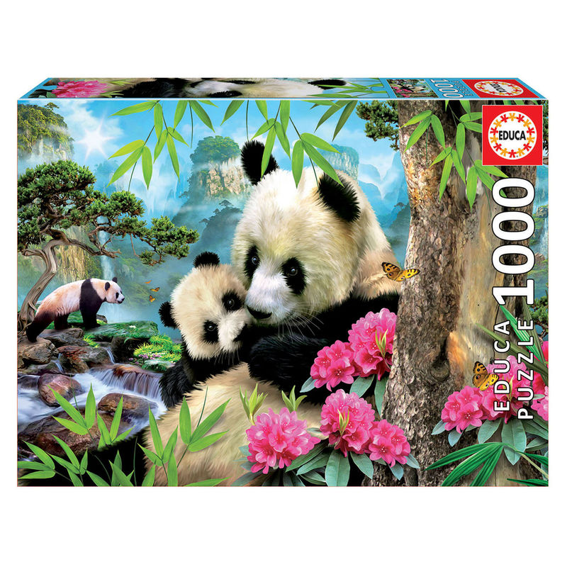 Puzzle Osos Panda 1000pzs - Frikibase.com