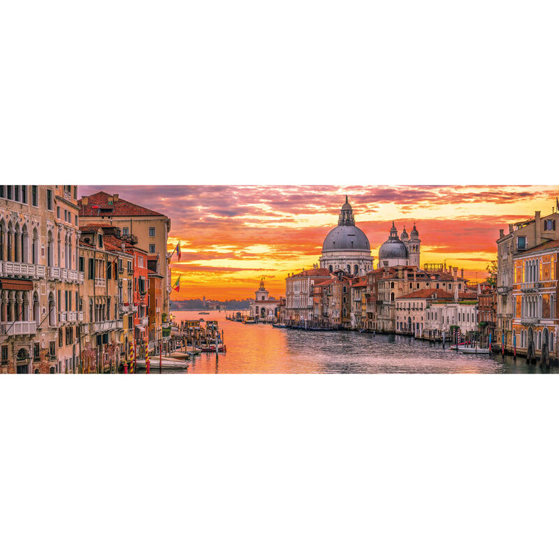 Puzzle Panorama El Gran Ganal Venecia 1000pzs - Frikibase.com