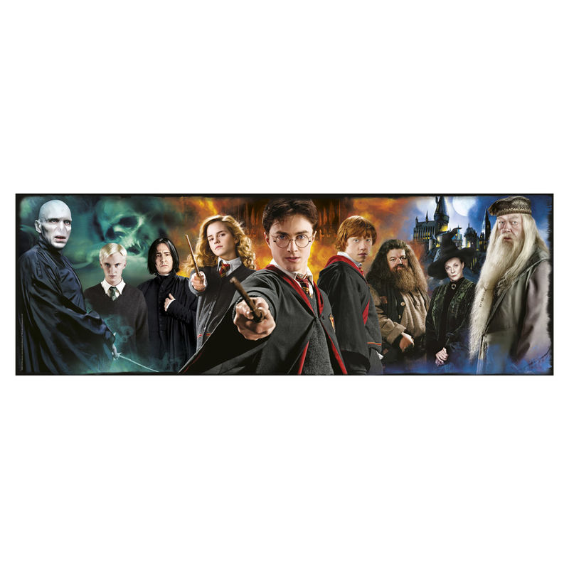 Puzzle Panorama Personajes Harry Potter 1000pz - Frikibase.com