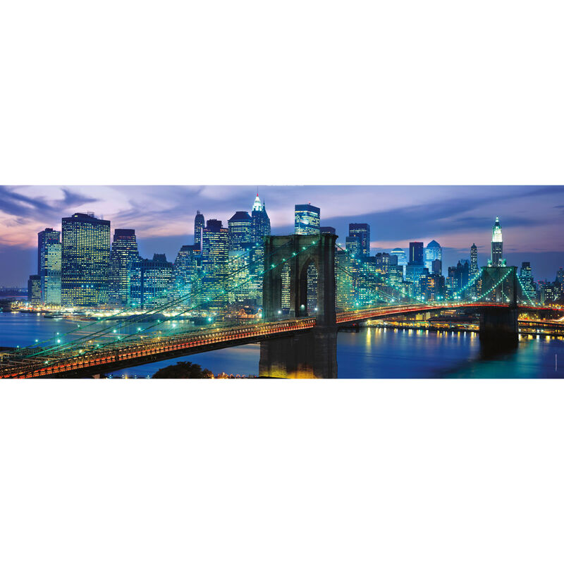 Puzzle Panorama Puente de Brooklyn New York 1000pzs - Frikibase.com