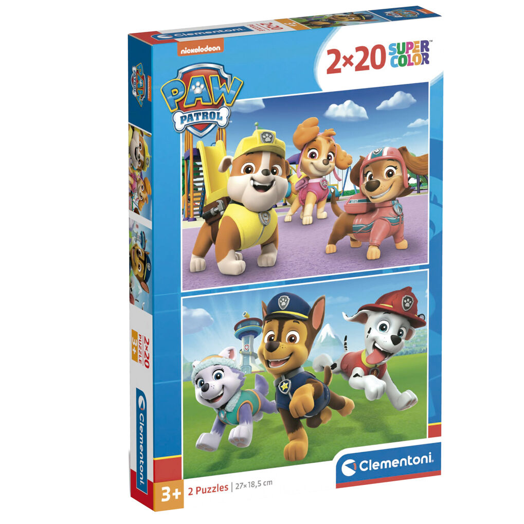 Puzzle Patrulla Canina Paw Patrol 2x20pzs - Frikibase.com