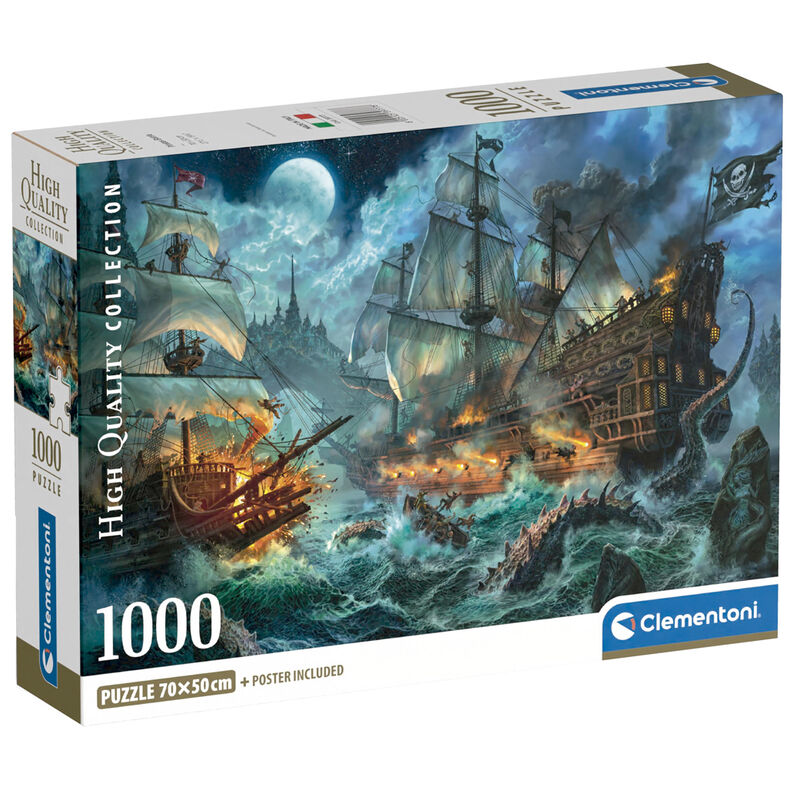 Puzzle Pirates Battle 1000pzs - Frikibase.com