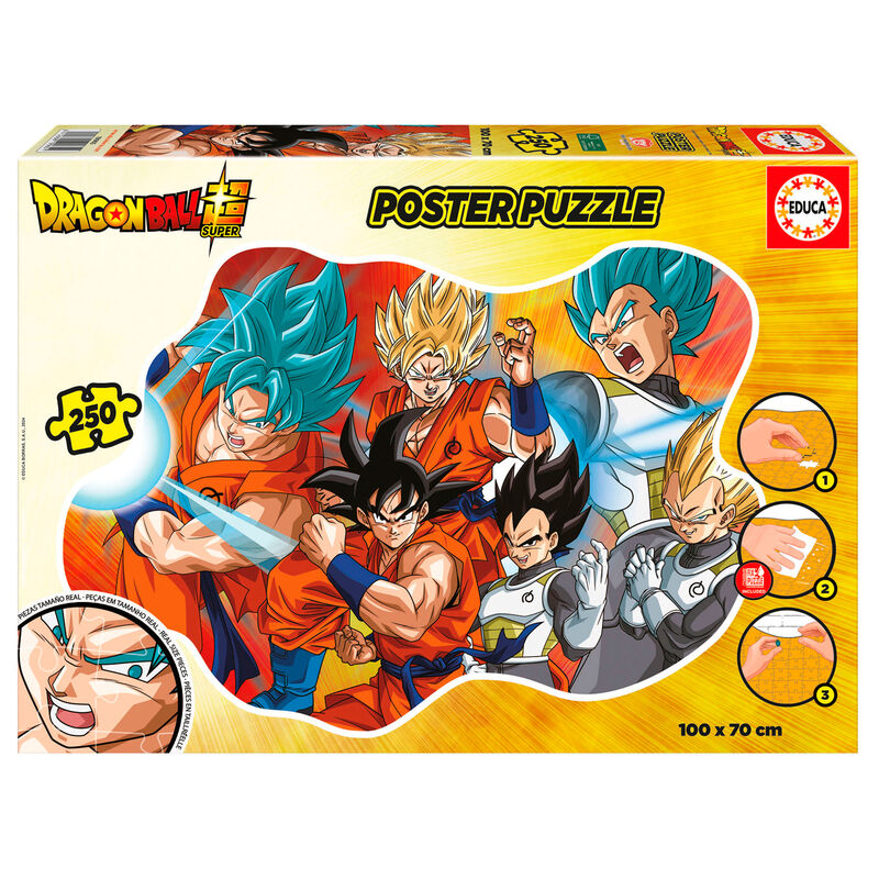 Puzzle Poster Dragon Ball 250pzs - Frikibase.com