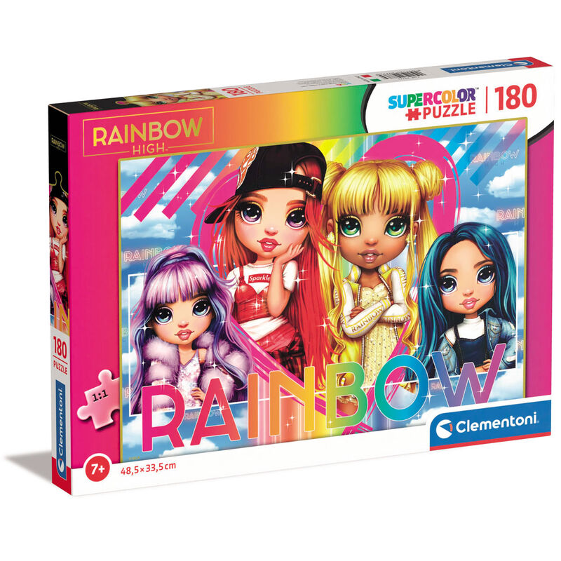 Puzzle Rainbow High 180pzs - Frikibase.com