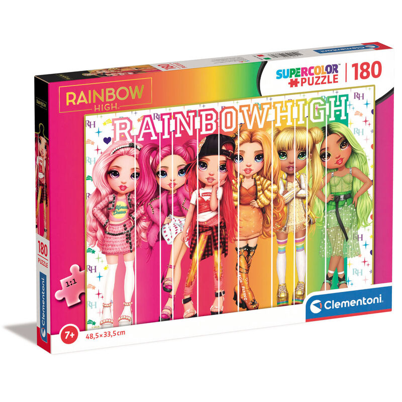 Puzzle Rainbow High 180pzs - Frikibase.com