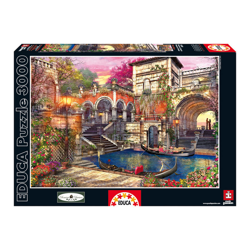 Puzzle Romance en Venecia 3000pzs - Frikibase.com