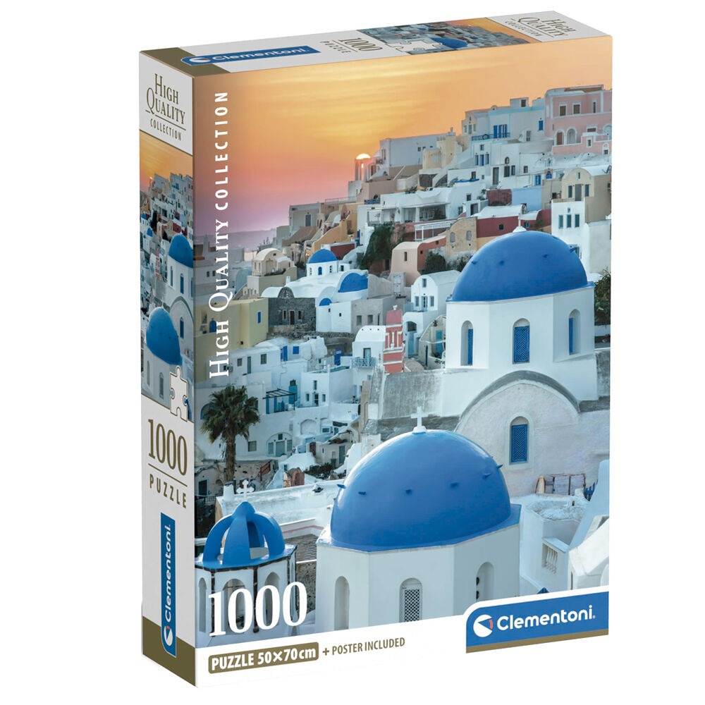 Puzzle Santorini 1000pzs - Frikibase.com