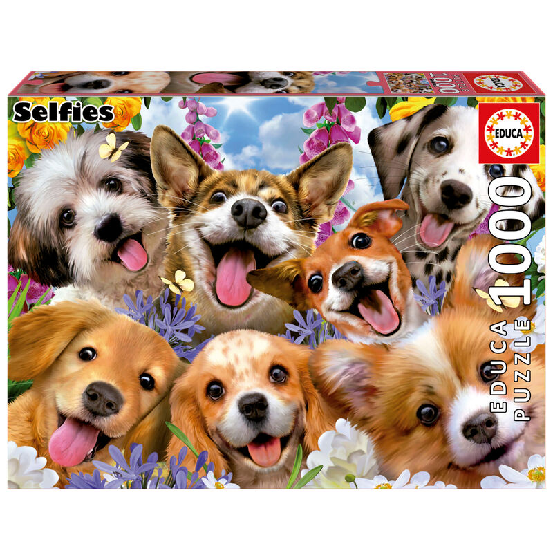 Puzzle Selfie de Perritos 1000pzs - Frikibase.com