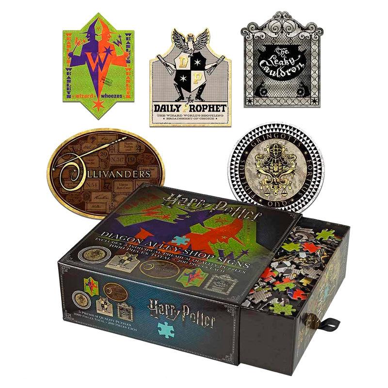 Puzzle Tiendas Callejon Diagon Harry Potter 200pz - Frikibase.com