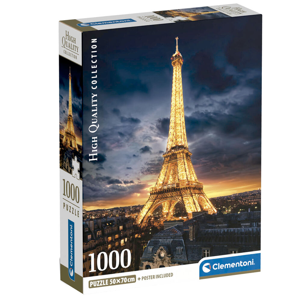 Puzzle Tour Eiffel 1000pzs - Frikibase.com