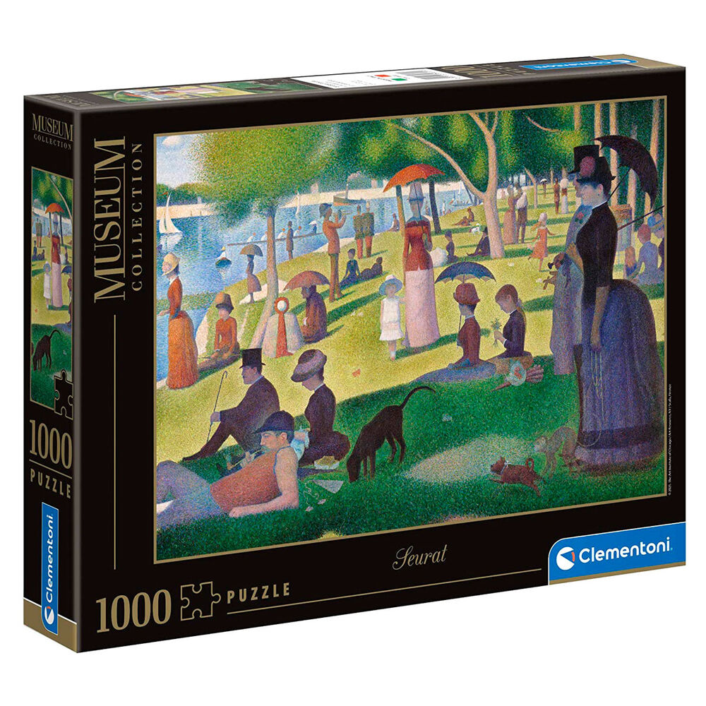 Puzzle Una Tarde de Domingo en la Isla de la Grande Jatte Musseum Collection 1000pzs - Frikibase.com