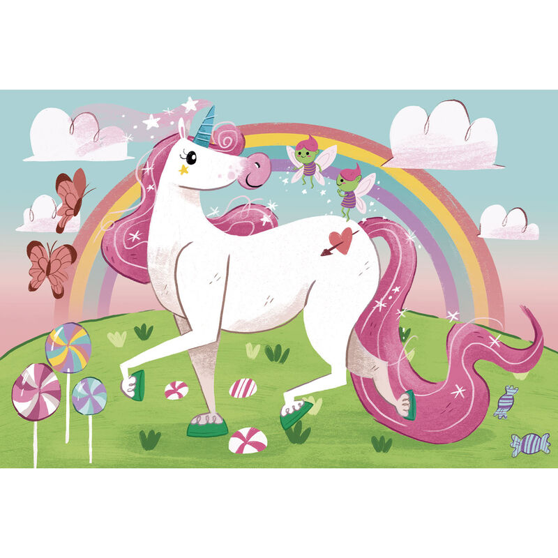 Puzzle Unicornios 104pzs - Frikibase.com