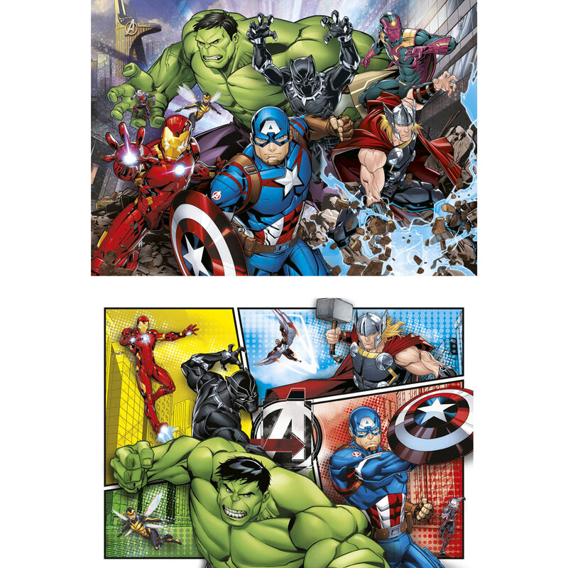 Puzzle Vengadores Avengers Marvel 2x60pzs - Frikibase.com