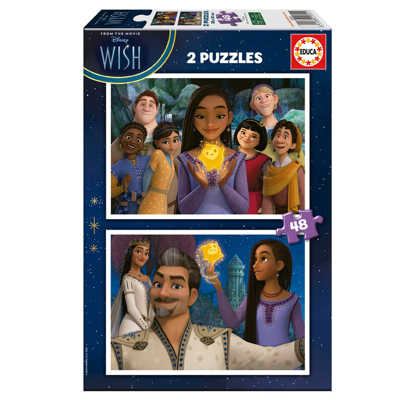 Puzzle Wish Disney 2x48pzs - Frikibase.com