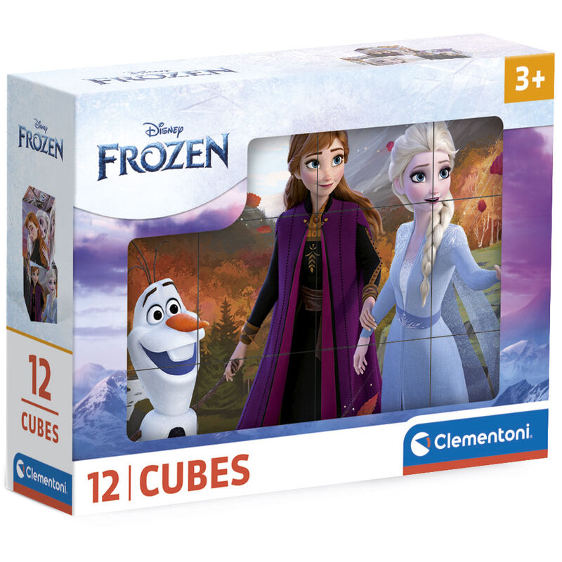 Puzzle cubo Frozen Disney 12pzs - Frikibase.com