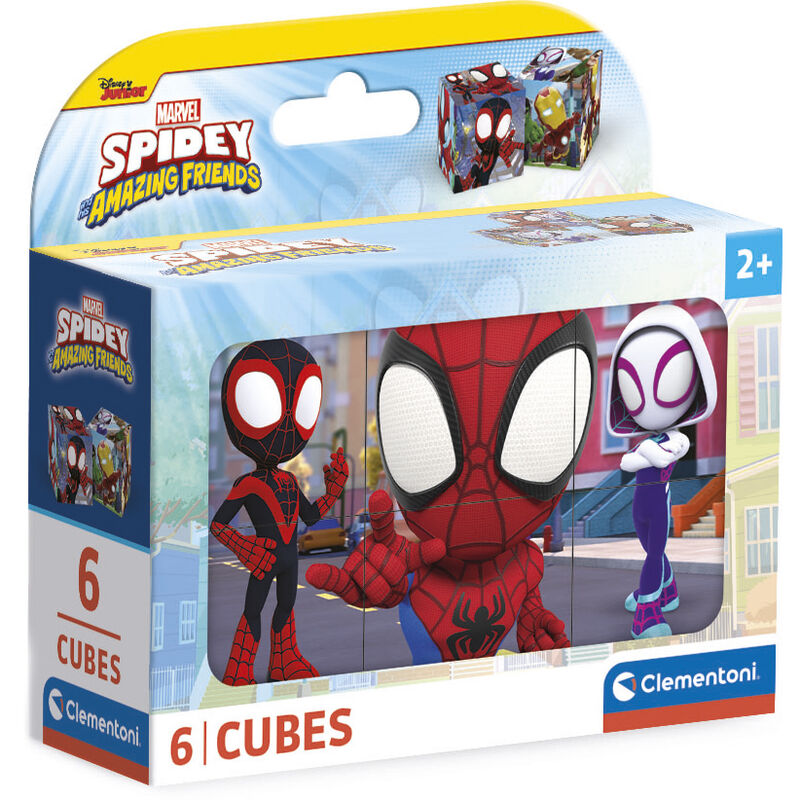 Puzzle cubo Spidey and His Amazing Friends Marvel 6pzs - Frikibase.com