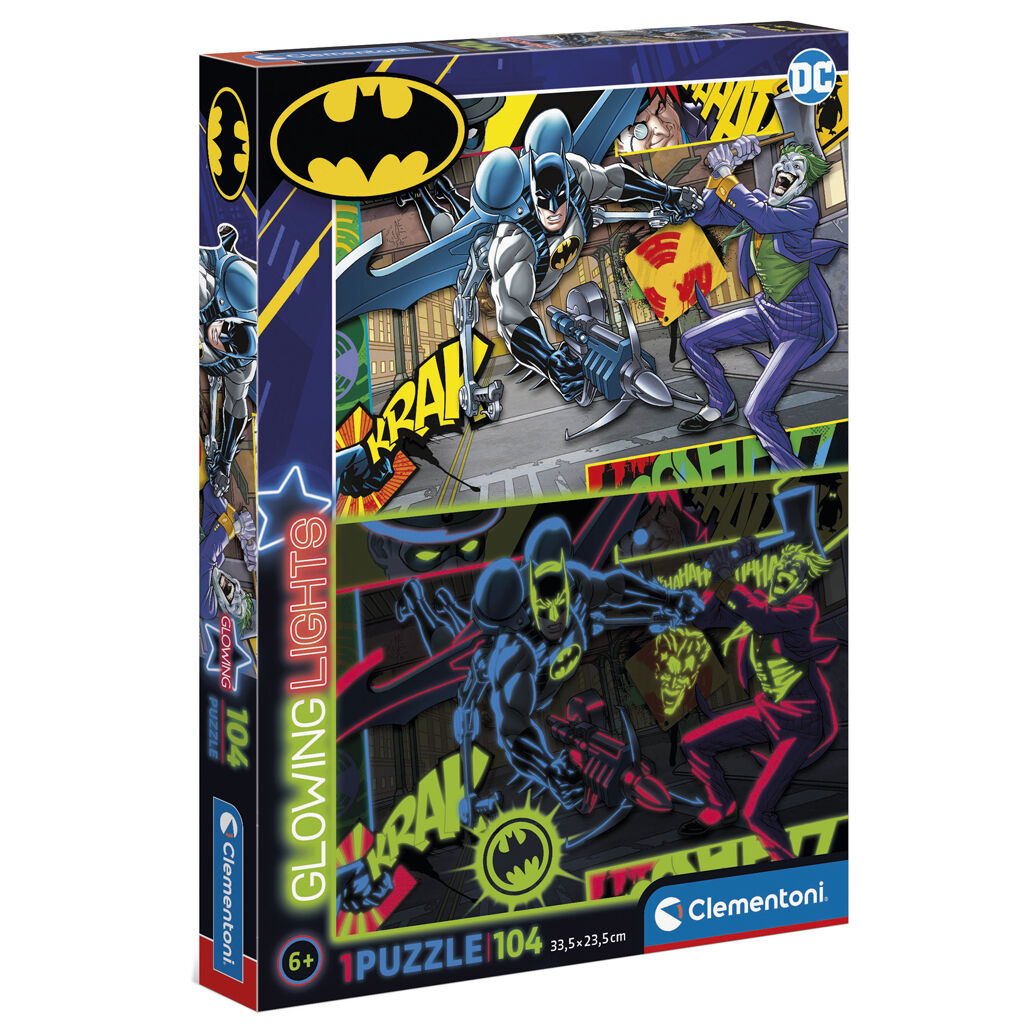 Puzzle glowing Batman DC comics 104pzs - Frikibase.com