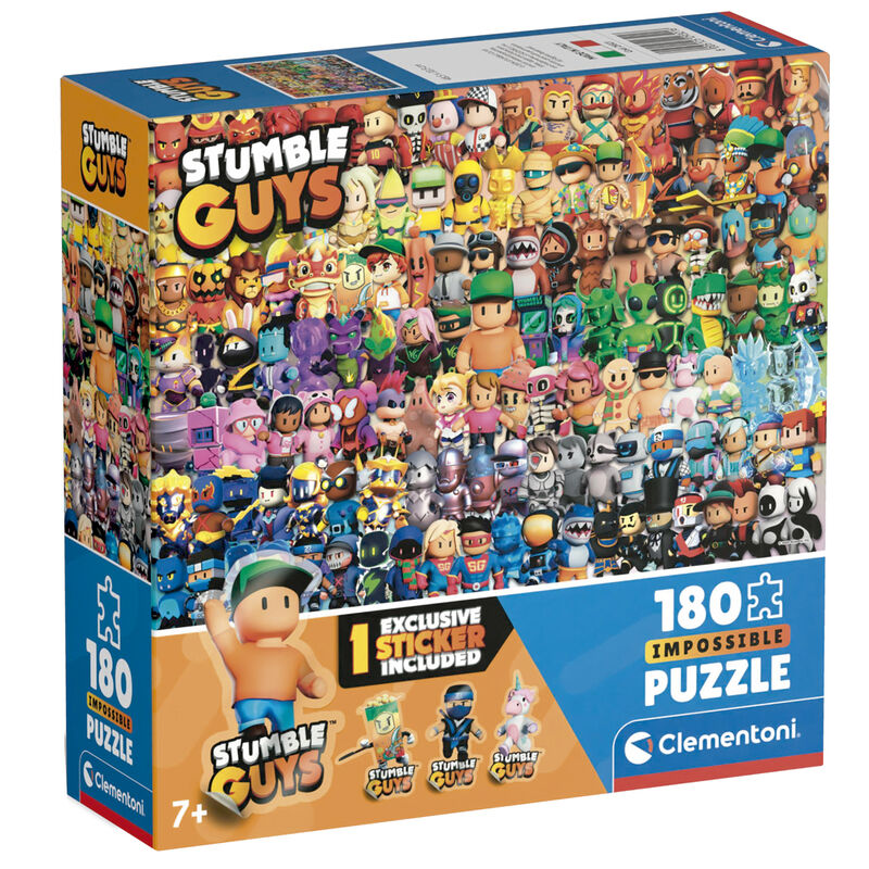 Puzzle impossible Stumble Guys 180pzs - Frikibase.com