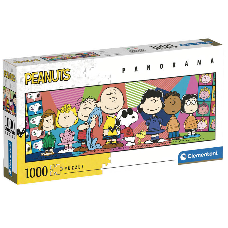 Puzzle panorama Peanuts 1000pzs - Frikibase.com