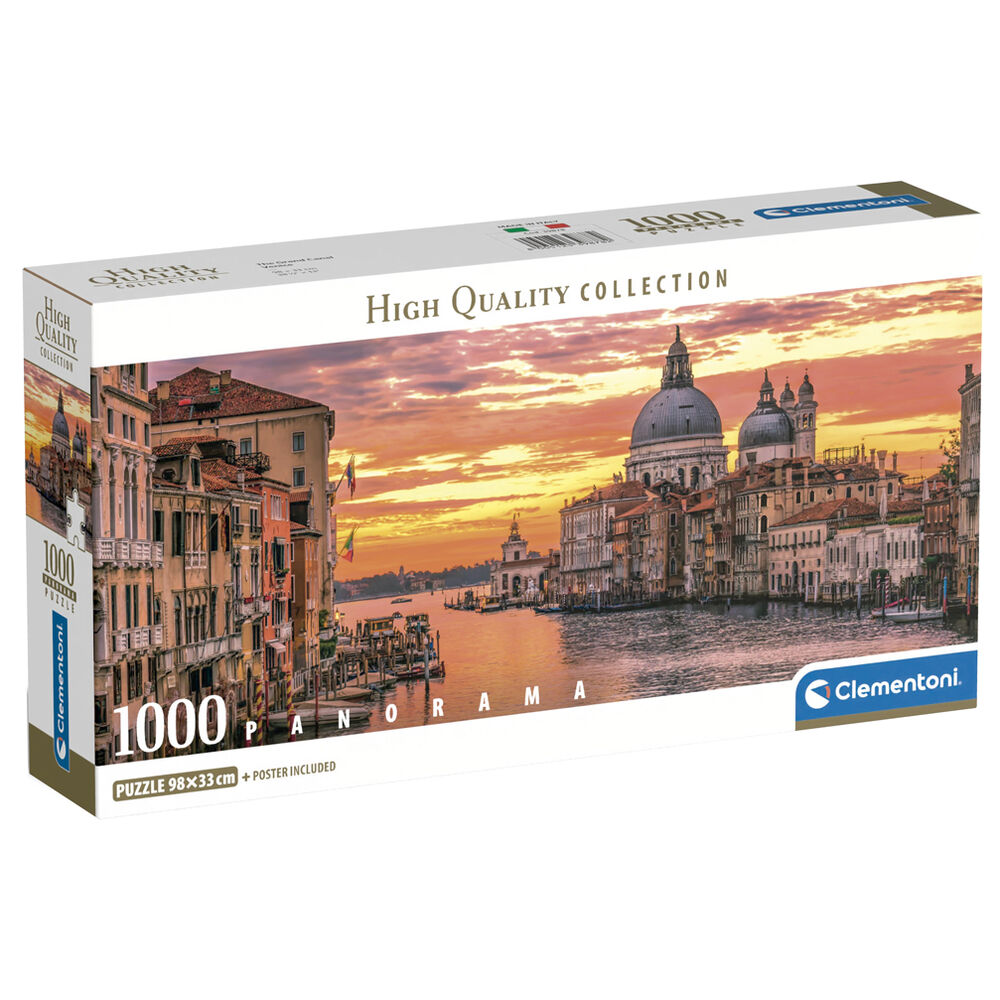 Puzzle panorama The Grand Canal-Venice 1000pzs - Frikibase.com