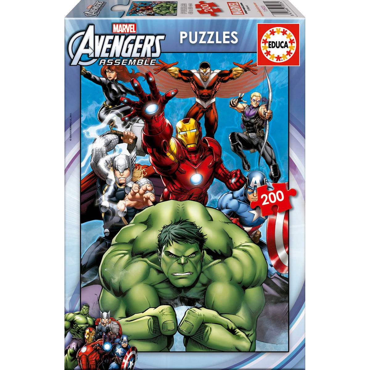 Puzzles Vengadores Avengers Marvel 200pzs - Frikibase.com