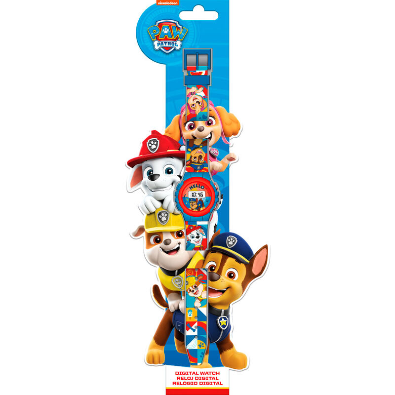 Reloj digital Patrulla Canina Paw Patrol - Frikibase.com