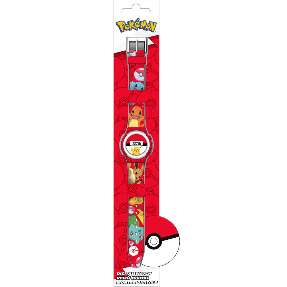 Reloj digital Pokemon - Frikibase.com