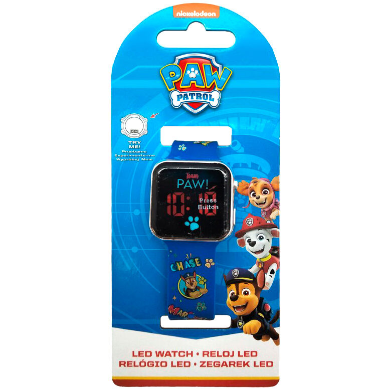 Reloj led Patrulla Canina Paw Patrol - Frikibase.com