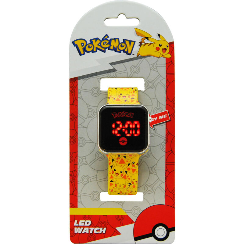 Reloj led Pikachu Pokemon - Frikibase.com