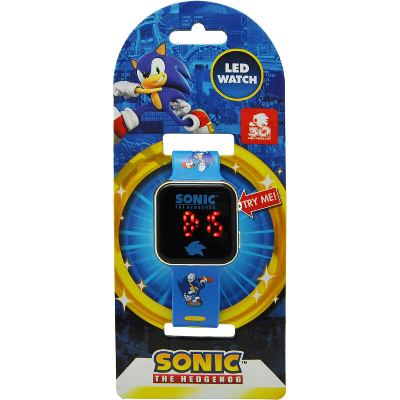 Reloj led Sonic The Hedgehog - Frikibase.com