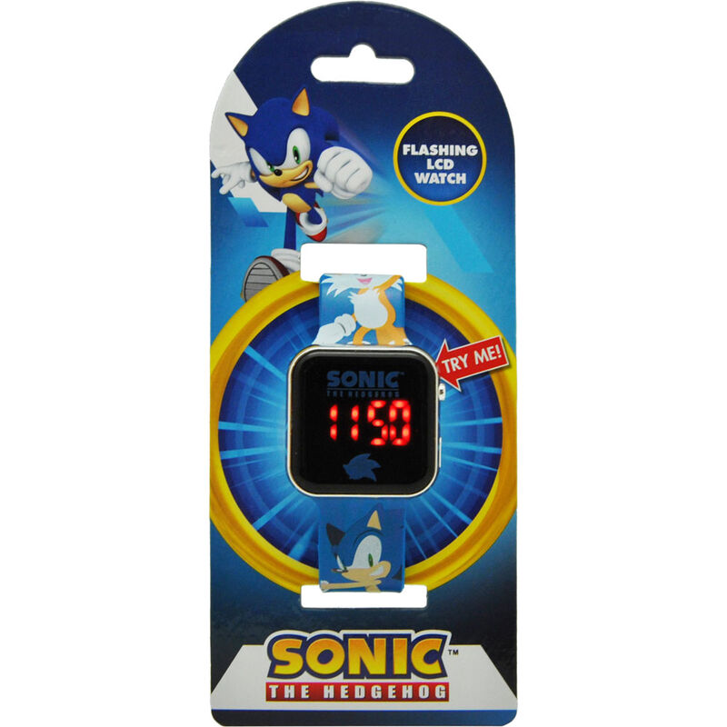 Reloj led Sonic The Hedgehog - Frikibase.com