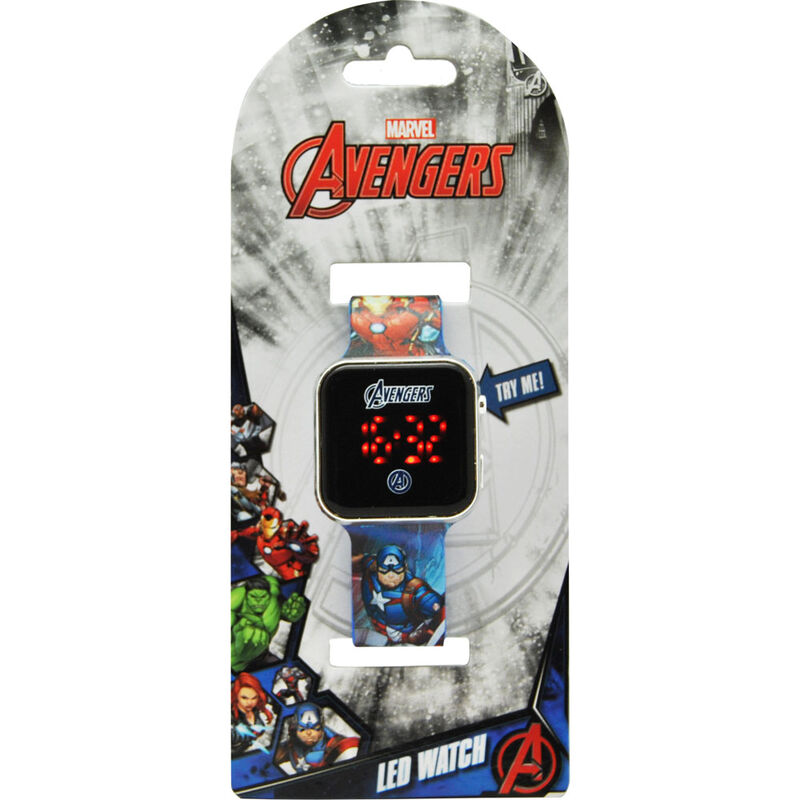 Reloj led Vengadores Avengers Marvel - Frikibase.com