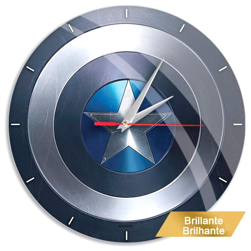 Reloj pared Capitan America Marvel - Frikibase.com