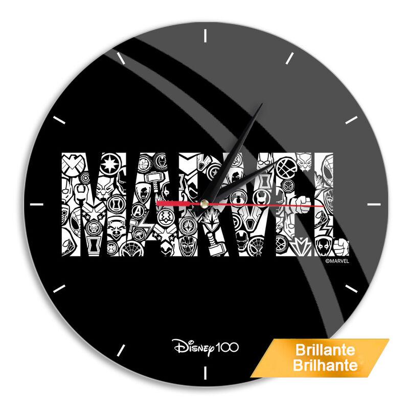 Reloj pared Logo Marvel - Frikibase.com