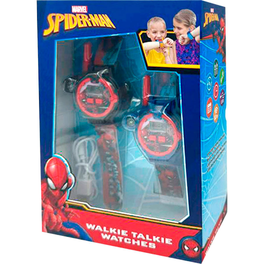 Reloj walkie talkie Spiderman Marvel - Frikibase.com