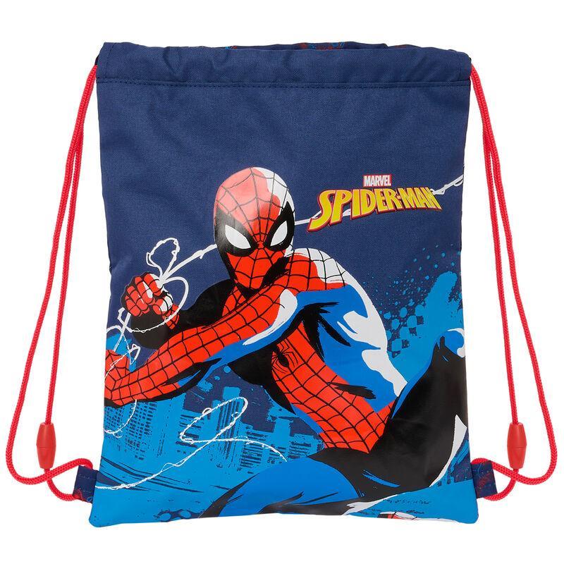 Saco Neon Spiderman Marvel 34cm - Frikibase.com