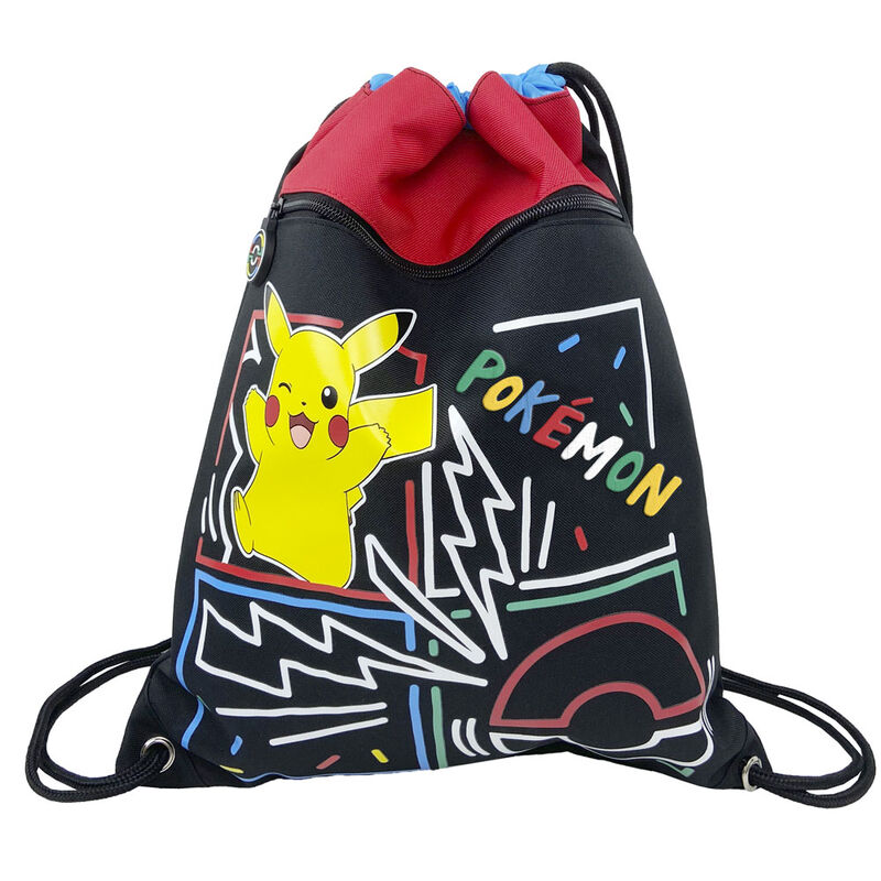 Saco Pikachu Pokemon 43cm - Frikibase.com