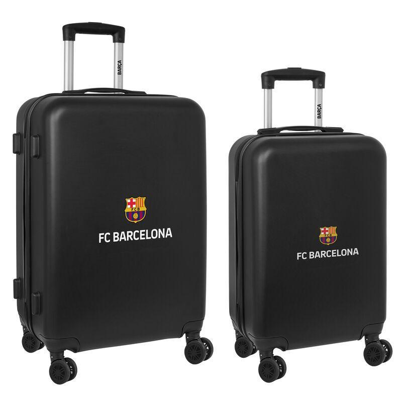 Set 2 maletas trolley ABS FC Barcelona 4r 63/55cm - Frikibase.com